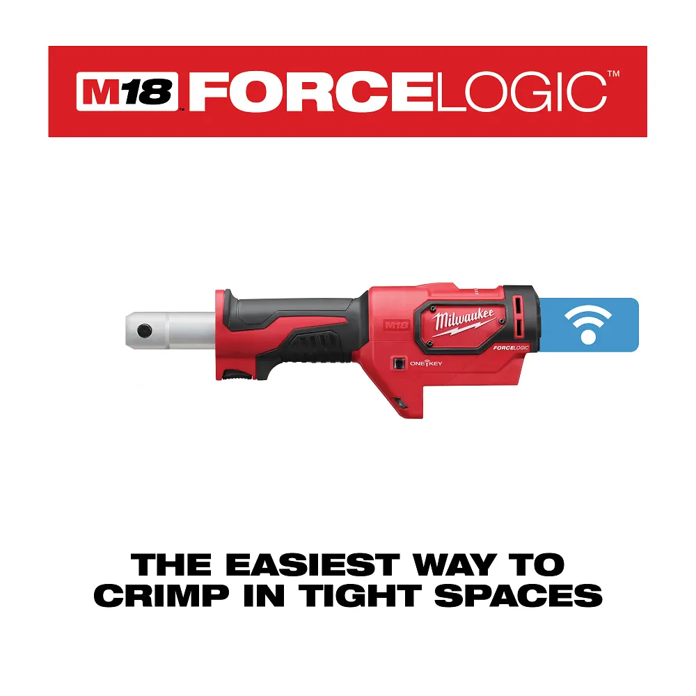 M18™ FORCE LOGIC™ 6T Crimper (Tool Only) - Image 2