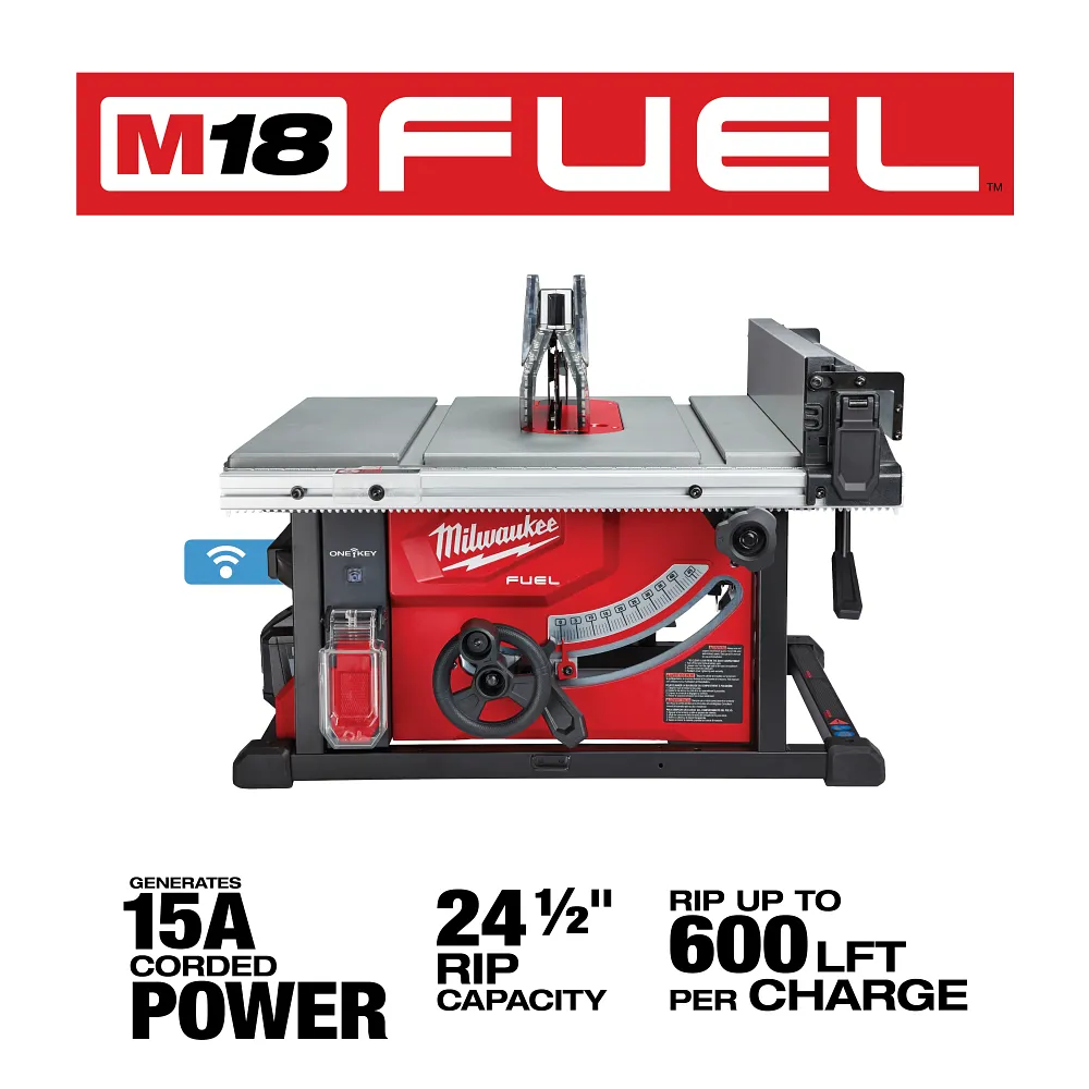 M18 FUEL™ 8-1/4" Table Saw w/ One-Key™ Kit - Image 2