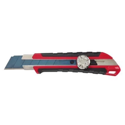 25mm Snap Off Knife with Metal Lock and Precision Cut Blade