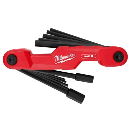 11-Key Electrician’s Folding Hex Key Set – SAE