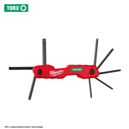 8-Key Folding Hex Key Set – Torx