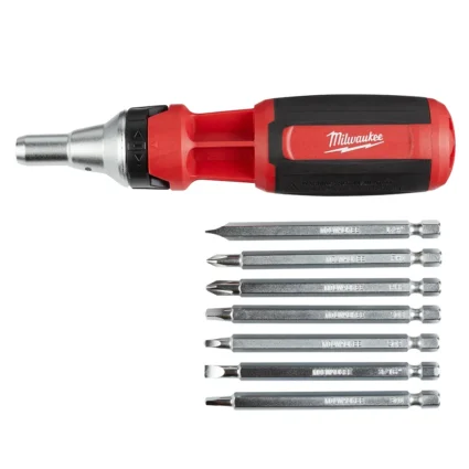 9-in-1 Square Drive Ratcheting Multi-bit Driver