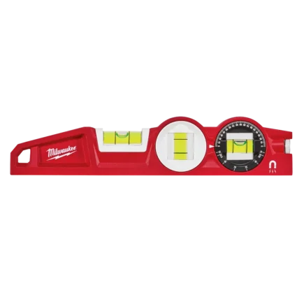 10″ Die cast Torpedo Level with 360 Degree Locking Vial