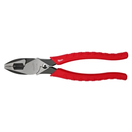 9″ Comfort Grip High Leverage Lineman’s Pliers w/ Crimper