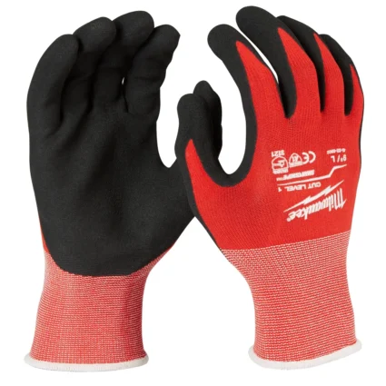 Cut Level 1 Nitrile Dipped Gloves – L