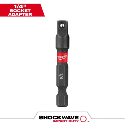 SHOCKWAVE™ Impact Duty 1/4″ Hex Shank to 1/4″ Socket Adapter