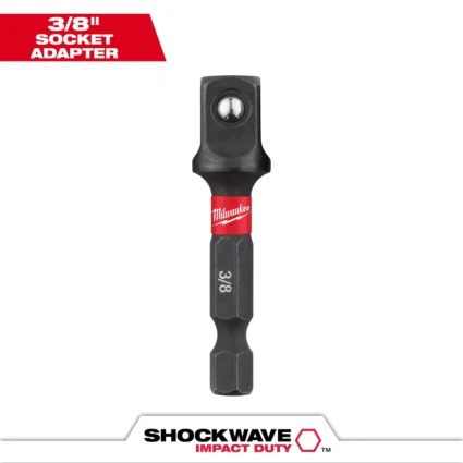 SHOCKWAVE™ Impact Duty 1/4″ Hex to 3/8″ Square Socket Adapter