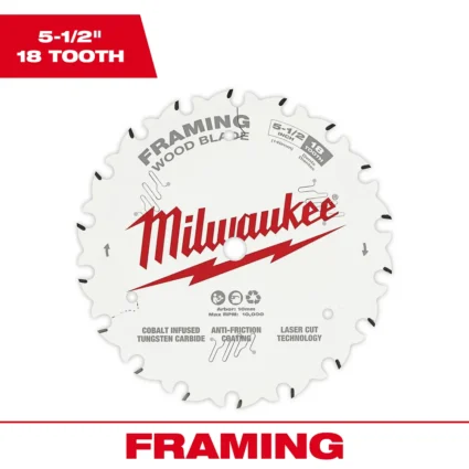 5-1/2″ 18T Framing Circular Saw Blade