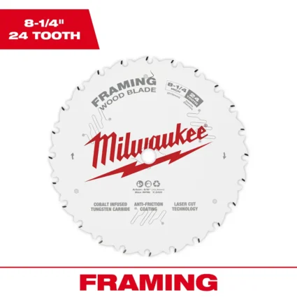8-1/4″ 24T Framing Circular Saw Blade