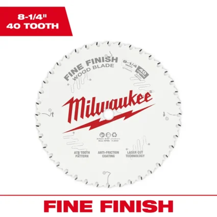 8-1/4″ 40T Fine Finish Circular Saw Blade