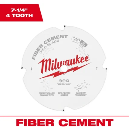 7-1/4″ PCD/Fiber Cement Circular Saw Blade