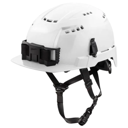 BOLT™ White Front Brim Vented Safety Helmet (USA) – Type 2, Class C