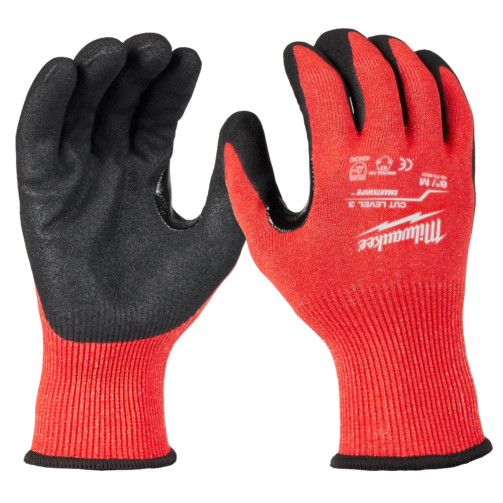 (1) Cut Level 3 Nitrile Dipped Gloves - M (48-73-8631)