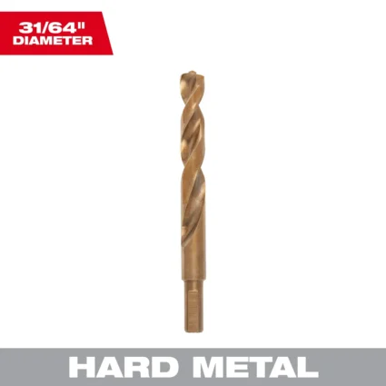31/64″ COBALT RED HELIX™ Drill Bit