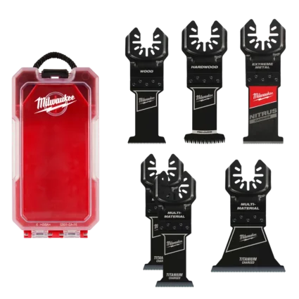 6 PC Universal Fit Oscillating Multi-Tool Blade Set