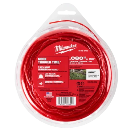 .080″ x 150’ Twisted Trimmer Line