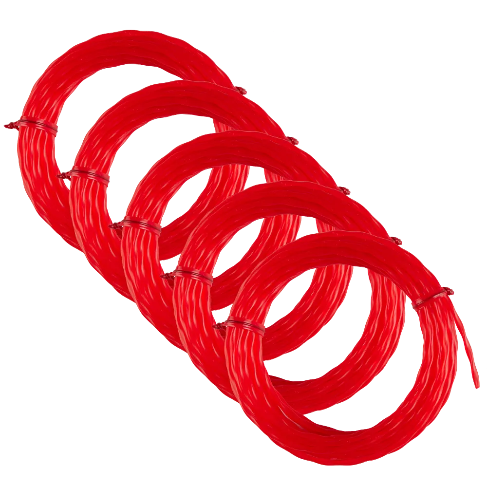 .095" x 20’ (5 PK) Pre-Cut Twisted Trimmer Line