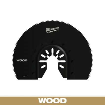 3-1/2” Segmented High Carbon Steel Wood Universal Fit Oscillating Multi-Tool Blade (1 PK)