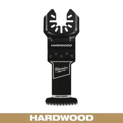 1-3/8” High Carbon Steel Precision Tooth Hardwood Universal Fit Oscillating Multi-Tool Blade (1 PK)
