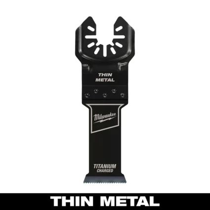 1-1/8” Bi-Metal Thin Metal Universal Fit Oscillating Multi-Tool Blade (1 PK)