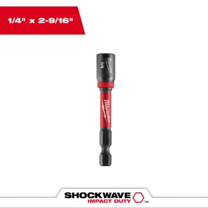 SHOCKWAVE™ Impact Duty 1/4″ x 2-9/16″ Magnetic Nut Driver