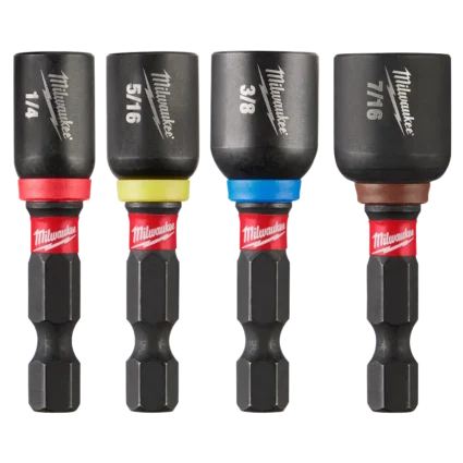4PC SHOCKWAVE™ Impact Duty 1-7/8″ Magnetic Nut Driver Set