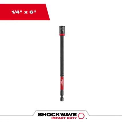 SHOCKWAVE™ Impact Duty 1/4″ x 6″ Magnetic Nut Driver
