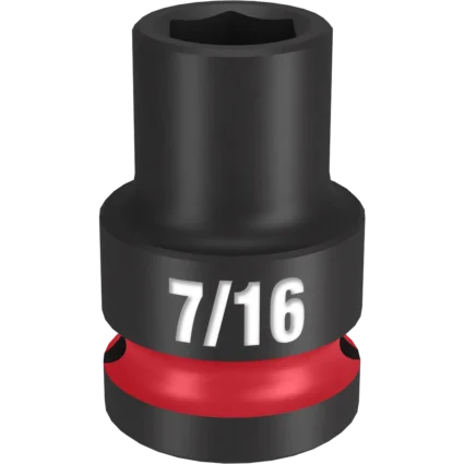 SHOCKWAVE™ Impact Duty 1/2″ Drive 7/16″ Standard 6 Point Socket