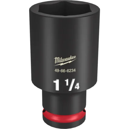 SHOCKWAVE™ Impact Duty 1/2″ Drive 1-1/4″ Deep 6 Point Socket