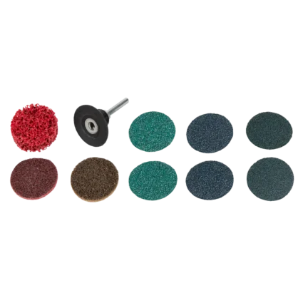 10PC 2″ Quick Change Disc Kit