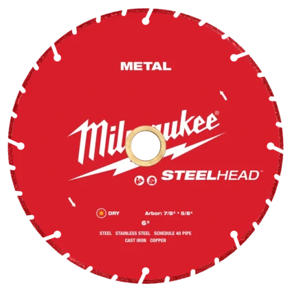 6” STEELHEAD™ Metal Cutting Diamond Blade
