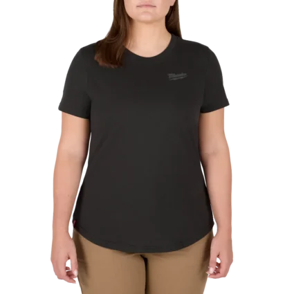 Women’s FREEFLEX™ Hybrid Tee – Short Sleeve Black