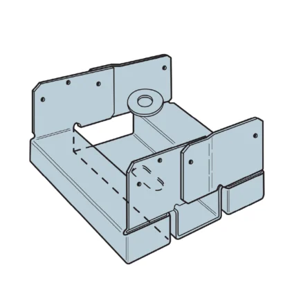 6×6 Adjustable Post Base