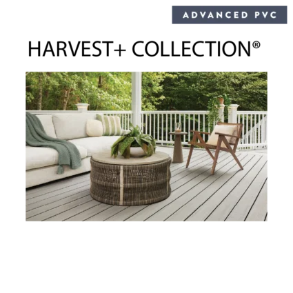 TimberTech® Advanced PVC – HARVEST+ COLLECTION®