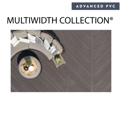 TimberTech® Advanced PVC – MULTIWIDTH COLLECTION®